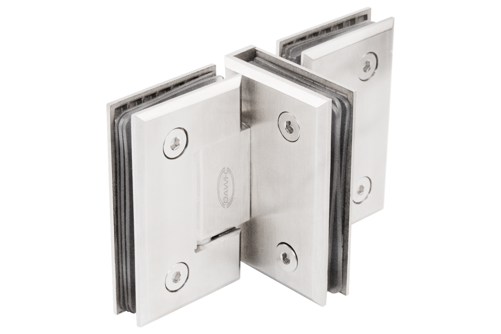 Bisagra para Cristal Vidrio - Vidrio 180° Con Fijo