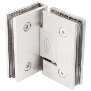 Bisagra Cristal - Cristal 90° Sin Bisel