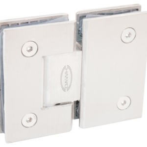 Bisagra Cristal - Cristal 180° Sin Bisel