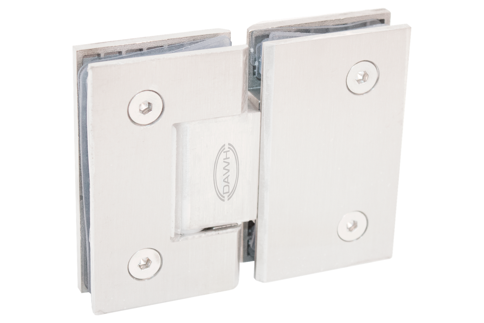 Bisagra Cristal - Cristal 180° Sin Bisel