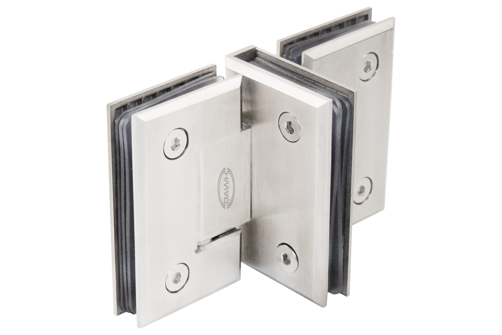 Bisagra para Cristal Vidrio - Vidrio 180° Con Fijo - Image 2