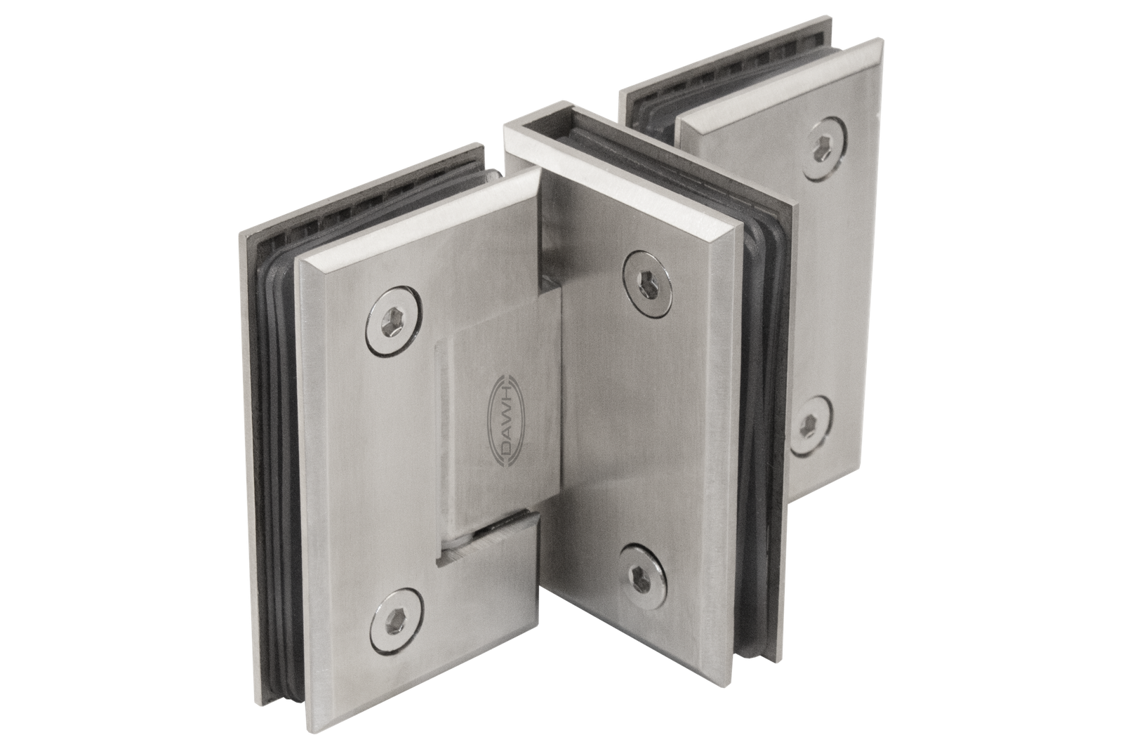 Bisagra para Cristal Vidrio - Vidrio 180° Con Fijo