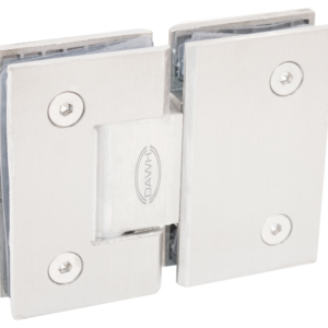 Bisagra Cristal - Cristal 180° Sin Bisel