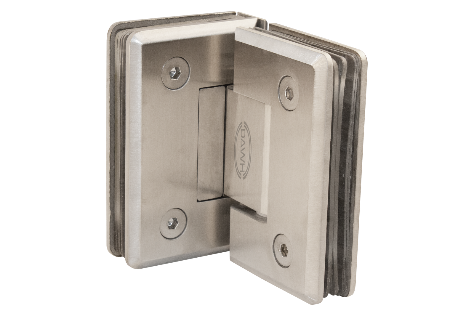 Bisagra Cristal - Cristal 90°