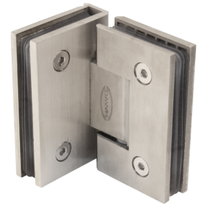 Bisagra Cristal - Cristal 90° Sin Bisel