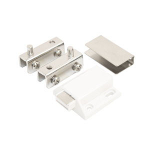 Bisagra Magneto para Vitrina Batiente