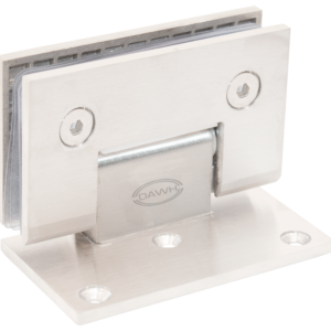 Bisagra Muro - Vidrio Desfasada Sin Bisel