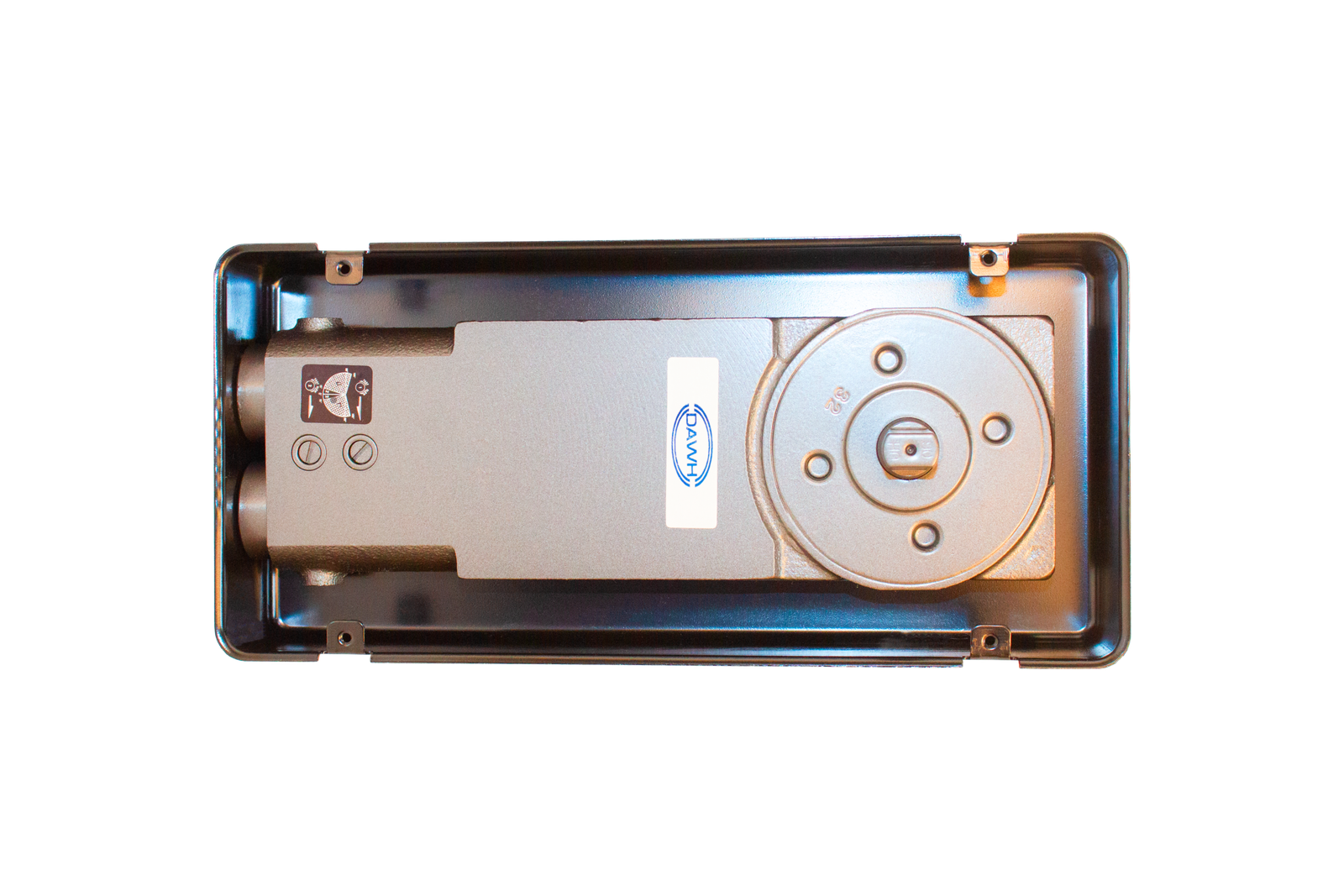 Bisagra Hidráulica de Piso - Serie J 90°