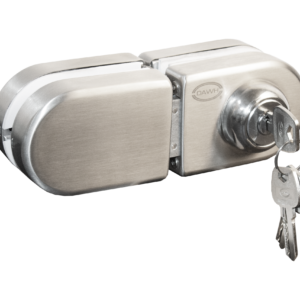 Chapa 1055 Para Puerta Batiente o Corrediza - Con Contra a Cristal