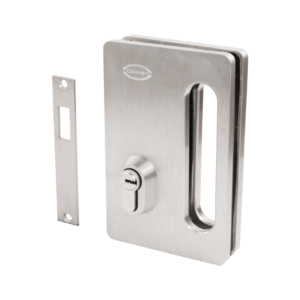 Cerradura Cuadrada Para Puerta De Cristal Con Contra a Muro