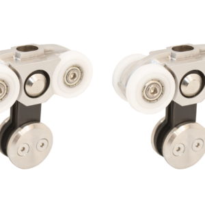 Sistema Para Puerta Corrediza De Cristal - Rueda Chica