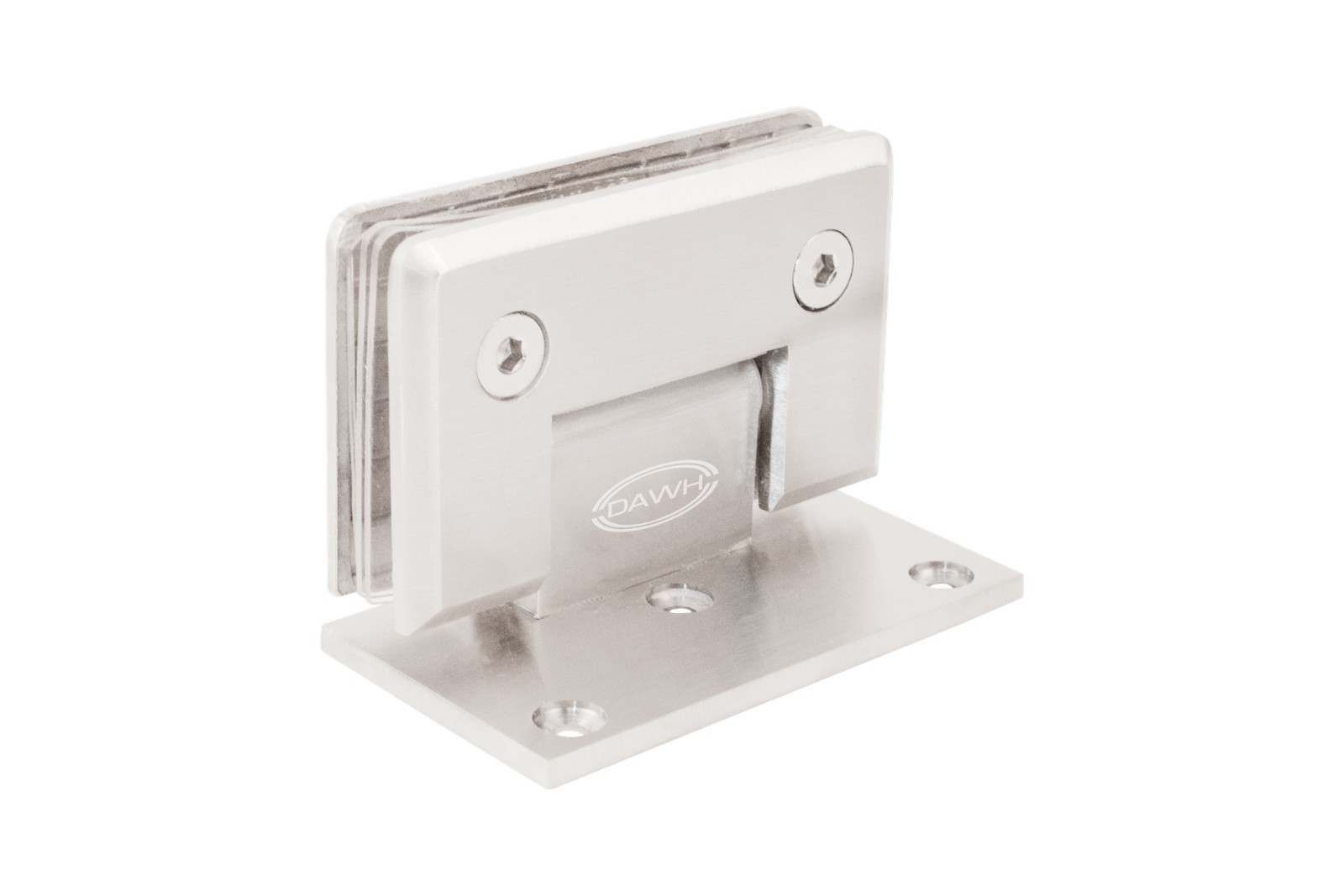 Bisagra Muro - Vidrio Desfasada