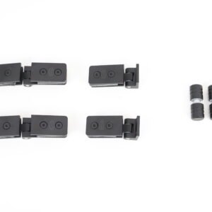 Sistema para puerta de baño plegable